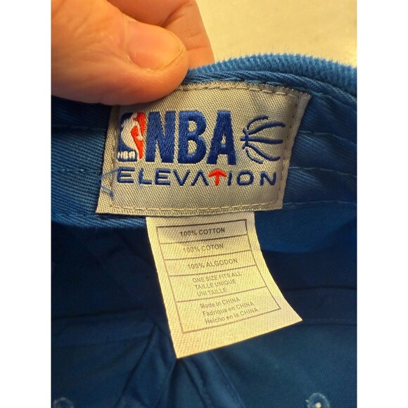 Orlando‎ Magic 2000s Retro Logo Hat Cap Adjustable Blue Basketball Elevation NBA - Picture 8 of 9